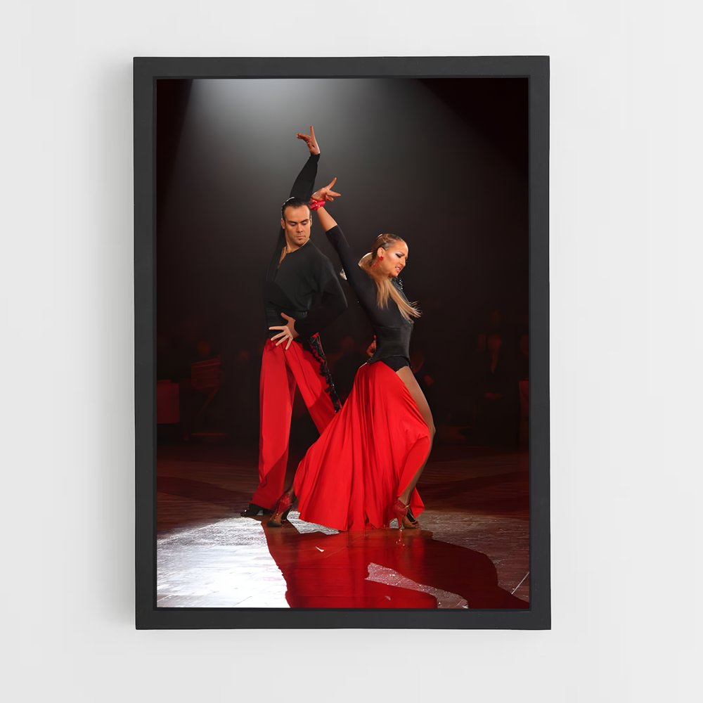 Poster Dance All Night – affiche Danse (vue 2)